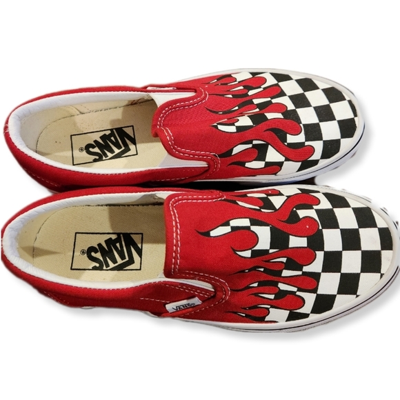 NEW Van's Classic Off the Wall Checkerboad Slipon Shoes 5.5 Mens/7.0 Womens 4002 - Picture 5 of 7